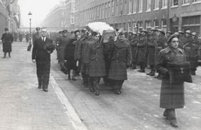 Historische rouwstoet