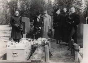 Historische begrafenis