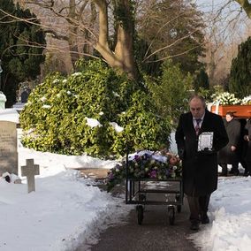 Foto's begrafenis