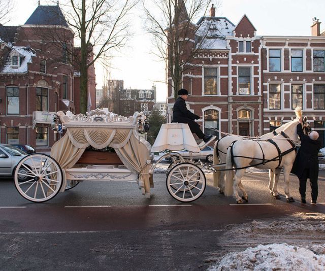 Foto's rouwkoets