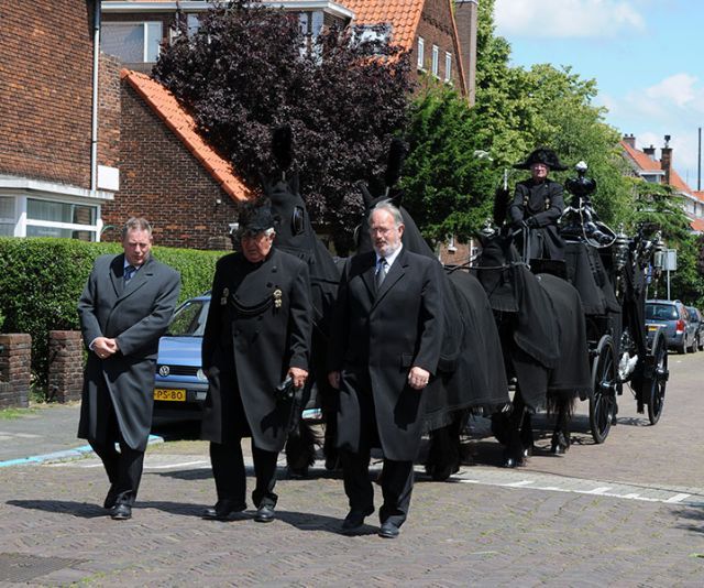 Rouwstoet Zuid-Holland